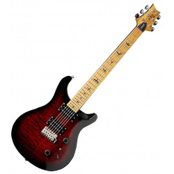 PRS SE-Custom 24 Roasted Maple Neck Fire Red