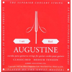 Augustine Classic Nylon Red Set Medium Tension