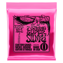 Ernie Ball Super Slinky el-guitar 7-strenge 09-52