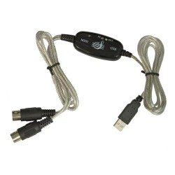 Sleipner MIDI / USB interface kabel