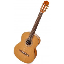 Salvador Cortez CC20 Klassisk/spansk guitar Angled
