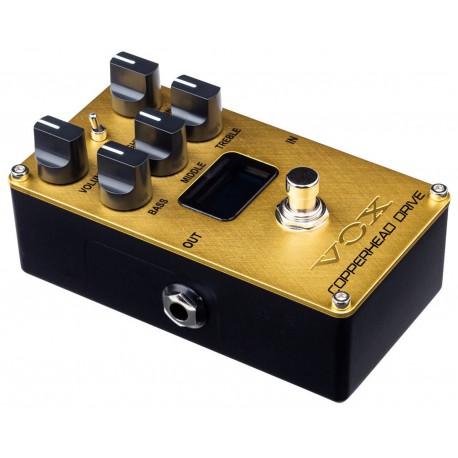 VOX Valveenergy Copperhead Drive Overdrive/distortion pedal Angled