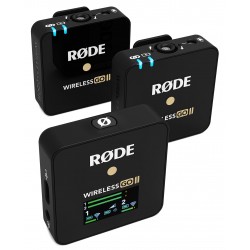 RØDE Wireless GO II to-kanals trådløst mikrofonsystem