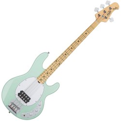 Music Man Sterling SUB Ray4 MN Mint Green elbas front