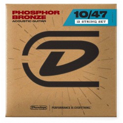 Dunlop Acoustic Phosphor/Bronze 10-47 front