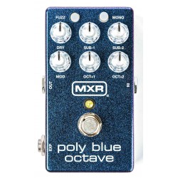 MXR M306 Poly Blue Octave Front