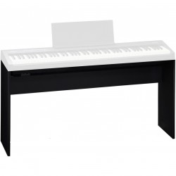 Keyboard/el-piano stativ i sort træ