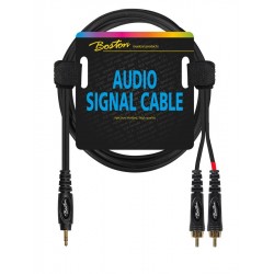 Boston Audio Signal Kabel stereo minijack/ 2 phono 75 cm