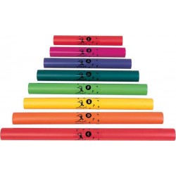 Boomwhackers diatonisk sæt 8 stk.
