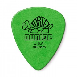 Jim Dunlop Tortex standard 0,88 mm. Grøn