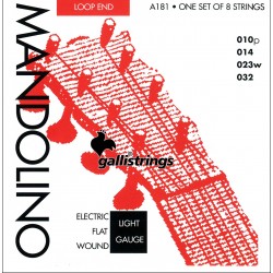 Gallistrings Mandolin Electric Flat Wound