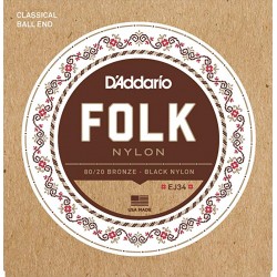 D'Addario Folk Traditional Nylon Tone