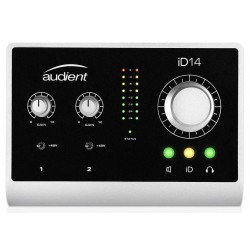 Audient iD14 USB Lydkort front